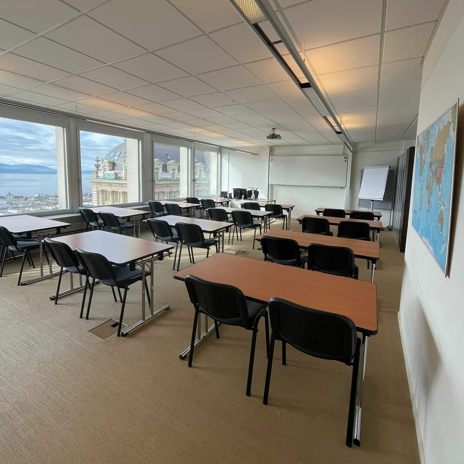 IST Lausanne Klassenzimmer